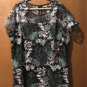 Lane Bryant short sleeve dress